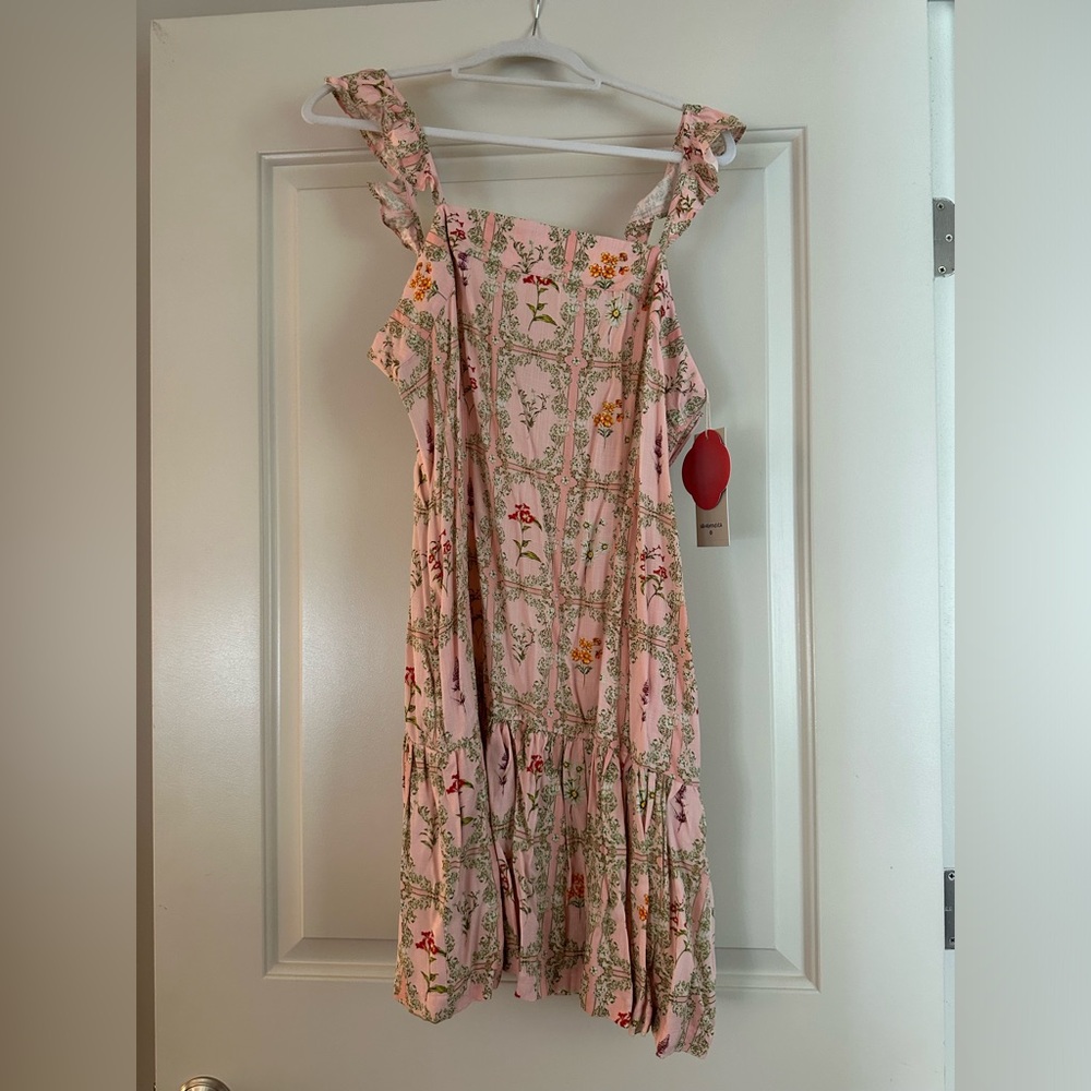 Aguabendita x target shift tank dress pink